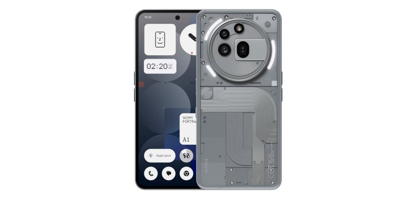 Nothing Phone (3a) Pro 17,2 cm (6.77") SIM doble Android 15 5G USB Tipo C 12 GB 256 GB 5000 mAh Gris