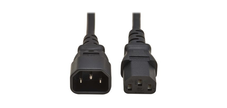 Eaton P004-P5M-EU câble électrique Noir 0,5 m IEC C13 IEC C14