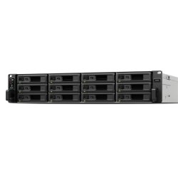 Synology SA SA3410 serveur de stockage NAS Rack (2 U) Intel® Xeon® D-1541 16 Go DDR4 0 To DiskStation Manager Noir, Gris