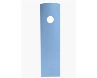 Porte-revues exacompta mag-cube bee blue plastique   recycle a4+ oeillet de        prehension coloris bleu clair