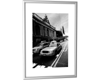 Cadre décoration paperflow a4 coloris aluminium