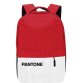 Pantone PT-BPK001R1 zaino Zaino casual Rosso, Bianco Poliestere