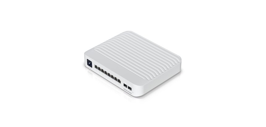 Ubiquiti UniFi USW-PRO-8-POE switch di rete Gestito L2/L3 Gigabit Ethernet (10/100/1000) Supporto Power over Ethernet (PoE) 1U Bianco