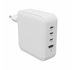 HYPER HJ1002WHWWGL cargador de dispositivo móvil Portátil, Smartphone, Tableta Blanco Corriente alterna Carga rápida Interior