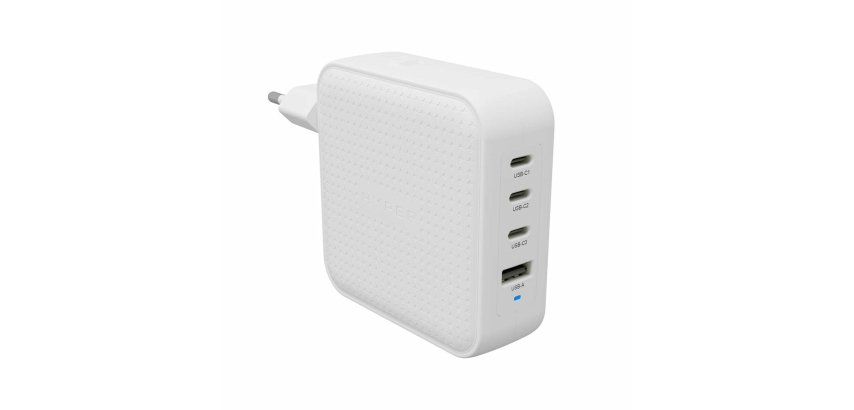 HYPER HJ1002WHWWGL cargador de dispositivo móvil Portátil, Smartphone, Tableta Blanco Corriente alterna Carga rápida Interior