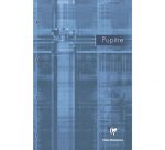 Bloc Pupitre agrafé en-tête A4+ 160 pages détachables et perforées 4 trous grands carreaux - Assortis