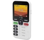 Doro Leva X10 6,1 cm (2.4") 117 g Noir, Blanc Téléphone pour seniors