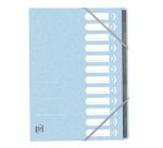 Trieur standard Oxford A4 12 positions couverture carte