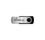 MediaRange MR908 USB flash drive 8 GB USB Type-A / Micro-USB 2.0 Zwart, Zilver