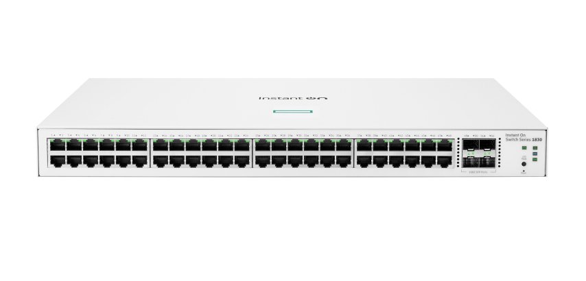 HPE Aruba Networking Networking Instant On Switch 48p Gigabit 4p SFP 1830