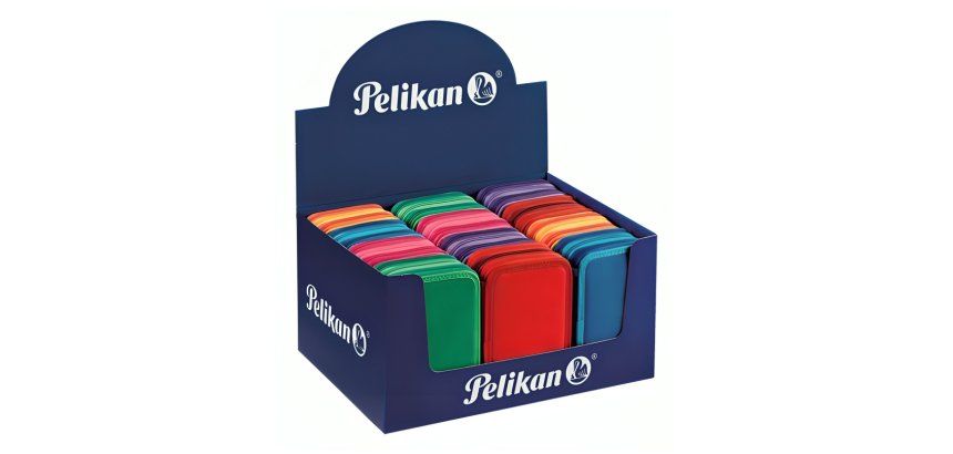 Pelikan 400208880 pencil case Soft pencil case Fabric Assorted colours
