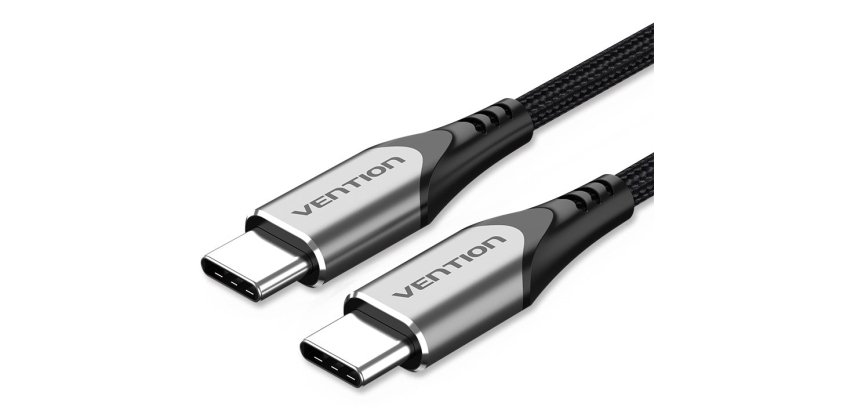 Vention TADHH cable USB USB 2.0 2 m USB C 0,48 Gbit/s 60 W Gris