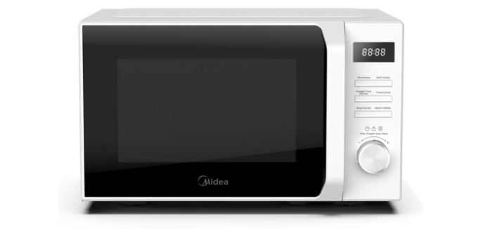 Midea AG20CF2E forno a microonde Bianco Microonde con grill Superficie piana 20 L 700 W