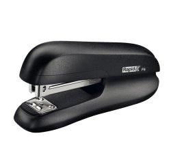 Agrafeuse bureau rapid hs f6 métal 40x62x126mm 20 feuilles agrafes rapid strong 24/6 et 26/6 coloris noir