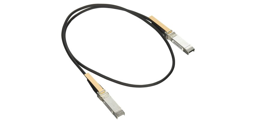 Cisco 10GBASE-CU SFP+ Cable 1 Meter Cable de fibra óptica e InfiniBand 1 m SFP+ Negro