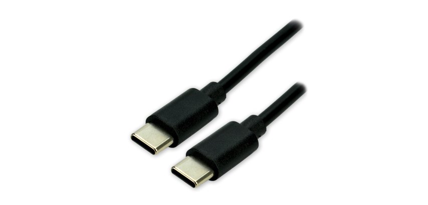 MCL Cable USBC 2.0 480 Mb 3A-Noir-1,50 m câble USB USB 2.0 1,5 m