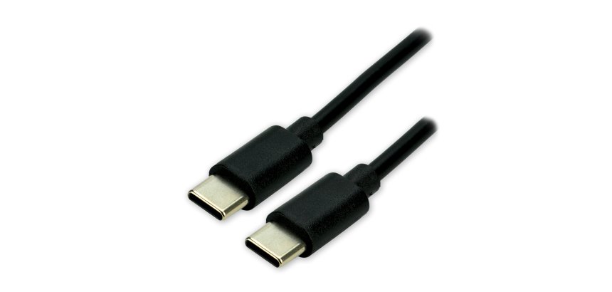 MCL Cable USBC 2.0 480 Mb 3A-Noir-1.50m câble USB USB 2.0 1,5 m