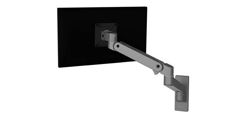 Ergotron LX Pro Series 45-683-293 support d'écran plat pour bureau 86,4 cm (34") Mur Gris foncé