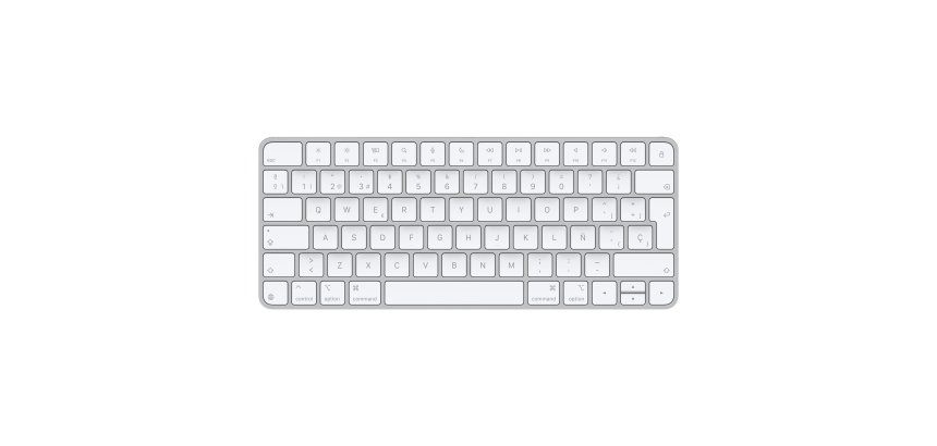 Apple Magic teclado Universal USB + Bluetooth QWERTY Español Blanco