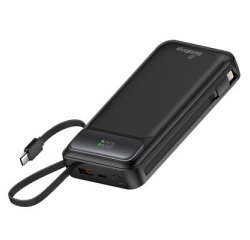 MediaRange MRMA756 banque d'alimentation électrique Lithium Polymère (LiPo) 20000 mAh Noir