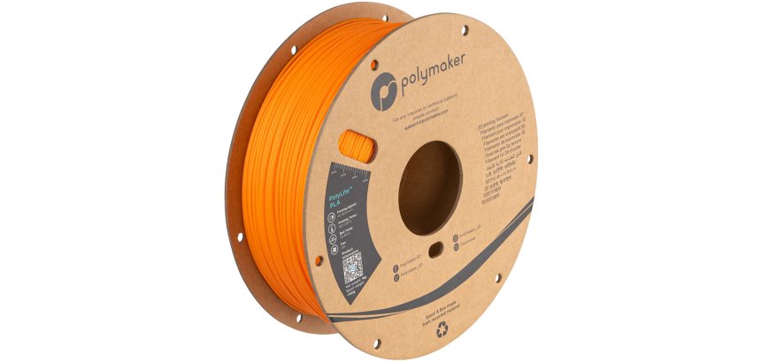 Polymaker PA02008 3D-printmateriaal Polymelkzuur Oranje 1 kg