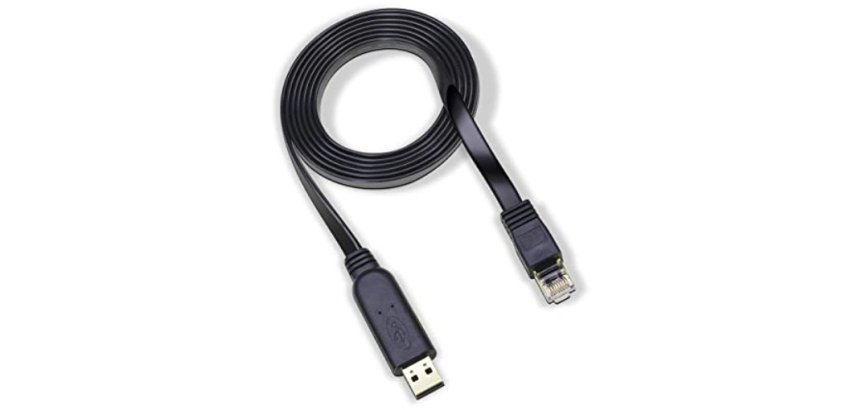 HPE Aruba Networking USBA-RJ45 PC-to-Switch PIN6TX-3RX 2.5m Cable