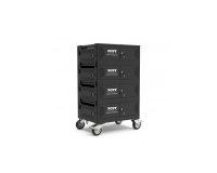 Port Designs 901975 chariot et rangement roulant Module de charge et de gestion Noir