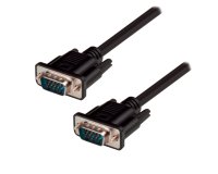 MCL MC340B/15P-10M câble VGA VGA (D-Sub) Noir