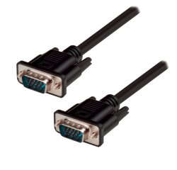 MCL MC340B/15P-2M câble VGA VGA (D-Sub) Noir