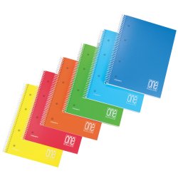 Blasetti 6819 writing notebook A4+ 80 sheets Assorted colours