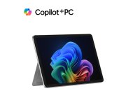 Microsoft Surface Pro 12" Qualcomm Snapdragon 256 GB 30,5 cm (12") 16 GB Wi-Fi 7 (802.11be) Windows 11 Home Platino