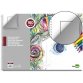 Bloc liderpapel papier dessin artistique spirale avec encadrement 180g/m2 format a3 460x325mm 20f