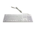 MCL WATERPROOF IP68 WIRED clavier Universel USB + PS/2 AZERTY Français Blanc