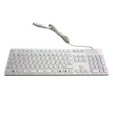 MCL WATERPROOF IP68 WIRED clavier Universel USB + PS/2 AZERTY Français Blanc