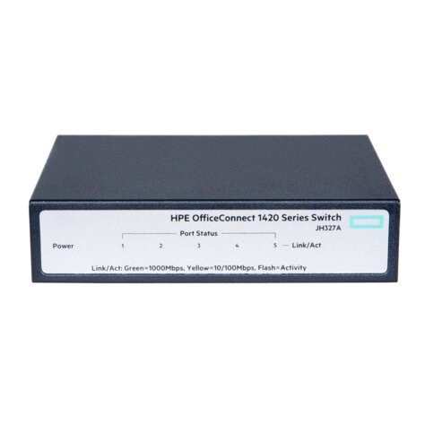 HPE OfficeConnect 1420 5G No administrado L2 Gigabit Ethernet (10/100/1000) 1U Gris