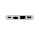 Tripp Lite U444-06N-HGU-C adaptateur graphique USB 1920 x 1080 pixels Blanc