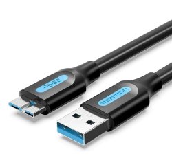 Vention COPBG cable USB USB 2.0 1,5 m USB A Micro-USB B Negro