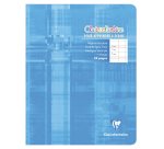 Cahier piqué 17x22 cm 32 pages double ligne 3 mm + interligne verticale + marge - Assortis