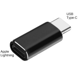 DLH Adaptateur USB-C (male) vers Apple lightning (femelle)