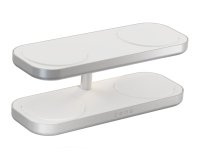 ZENS ZEQC01W/00 chargeur d'appareils mobiles Casques, Smartphone, Smartwatch Blanc Secteur Recharge sans fil Charge rapide Intérieure