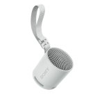 Sony SRS-XB100 - Speaker Wireless Bluetooth, portatile, leggero, compatto, da esterno, da viaggio, resistente IP67 impermeabile e antipolvere, batteria da 16 ore, cinturino versatile, chiamate in vivavoce - Grigio