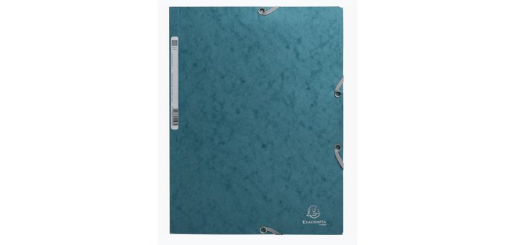 Chemise à élastiques 3 rabats carte lustrée 400g/m2 Skandi
