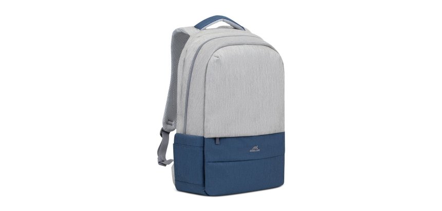 Rivacase 7567 43.9 cm (17.3") Border Grey, Navy