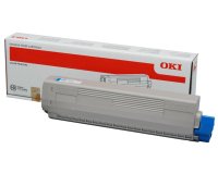 OKI - cyan - original - cartouche de toner