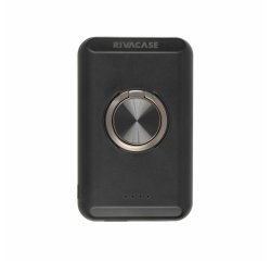 Rivacase VA2603 power bank Lithium Polymer (LiPo) 5000 mAh Wireless charging Black