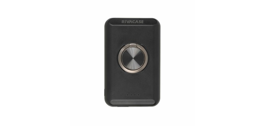 Rivacase VA2603 batteria portatile Polimeri di litio (LiPo) 5000 mAh Carica wireless Nero