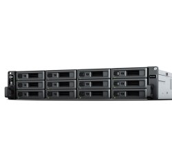 Synology RackStation RS2423+ serveur de stockage NAS Rack (2 U) Ryzen Embedded V1780B 8 Go DDR4 0 To DiskStation Manager Noir, Gris