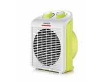 Haeger FH-200.010A calefactor eléctrico Interior Verde, Blanco 2000 W Ventilador eléctrico