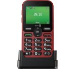 Doro Leva E10 6,1 cm (2.4") 118,9 g Rouge Téléphone pour seniors
