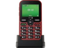 Téléphone portable basique Doro Leva E10 2,4" 4G Nano SIM Rouge